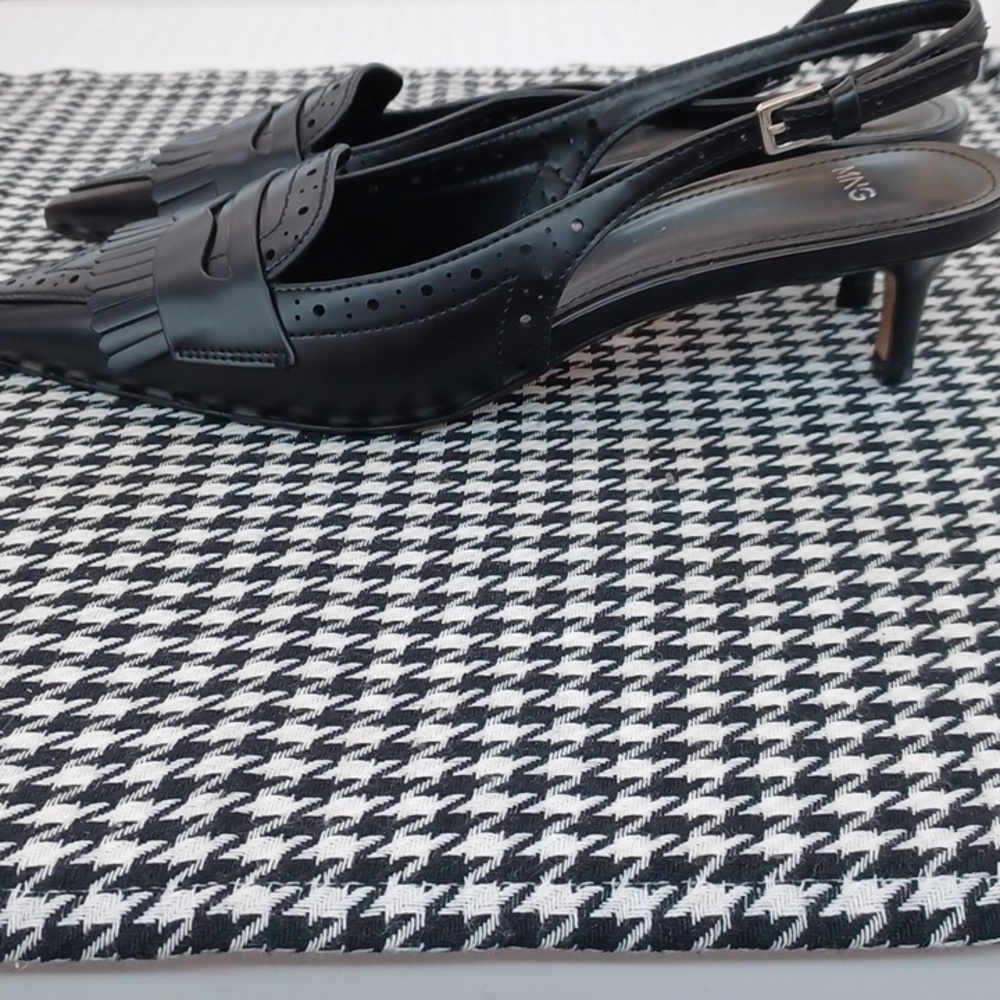 MNG Mango Kilty Slingback NWT - Picture 3 of 7